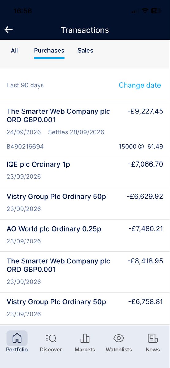 regalsniper's tweet photo. Purchased another 15k #SWC as the chart momentum looks positive going into Mondays mtg. Revised my exit for holding (30k) to £0.75 ish https://t.co/gh49VWNSwb
