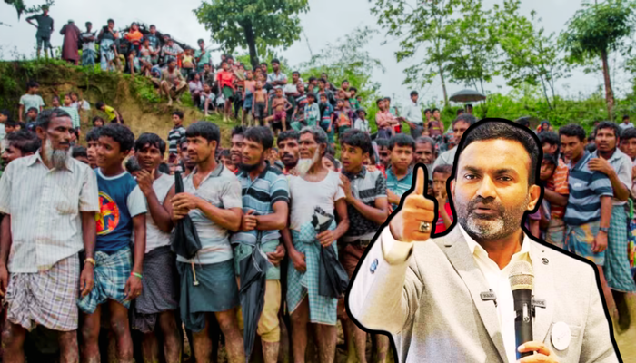 OpIndia_com's tweet photo. As Jammu intensifies its crackdown on Rohingya settlements, Bengaluru is emerging as a new destination for families displaced by the eviction drive.

A Muslim man, Dr Hashim Rifai, says 5 Rohingya families have already arrived, 50 more are expected, and he is seeking land to shelter up to 100 families.

Read how efforts are underway to facilitate the resettlement of the illegal immigrants in Bengaluru despite Jammu authorities' warning against facilitating their relocation.

https://t.co/CNYtBQPPlR