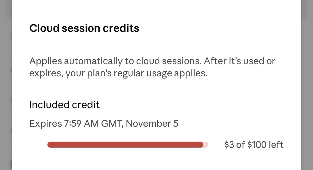 Davezvwy's tweet photo. Coming from a $100 a month Astra user, I’m genuinely considering the switch now to Claude.

Absolutely blown away by it.

Shame I didn’t get more credits. But I’ll burn my limits now instead 🤌

Codex better have something massive up its sleeve to compete with this. https://t.co/k1Xj7j7dHO
