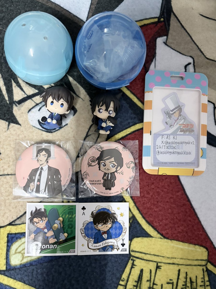 askingukngakv2's tweet photo. ขายค่ะ
กาชาปอง ชินอิจิ รัน ลูกละ 150
เข็มกลัดชิ้นละ 50
สติกเกอร์ชิ้นละ 10
ค่าส่ง50
#ตลาดนัดโคนัน https://t.co/oZIVlJFHvP