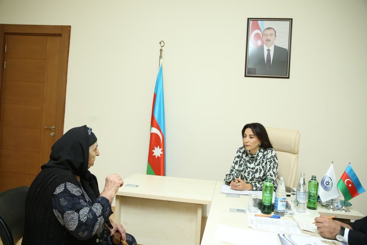 ombudsman_az's tweet photo. The Commissioner for Human Rights (#Ombudsman) of the Republic of #Azerbaijan, Sabina Aliyeva, received citizens in #Lankaran.

🔗 https://t.co/1NN5GSQrJm https://t.co/ZwVvWMf1uU