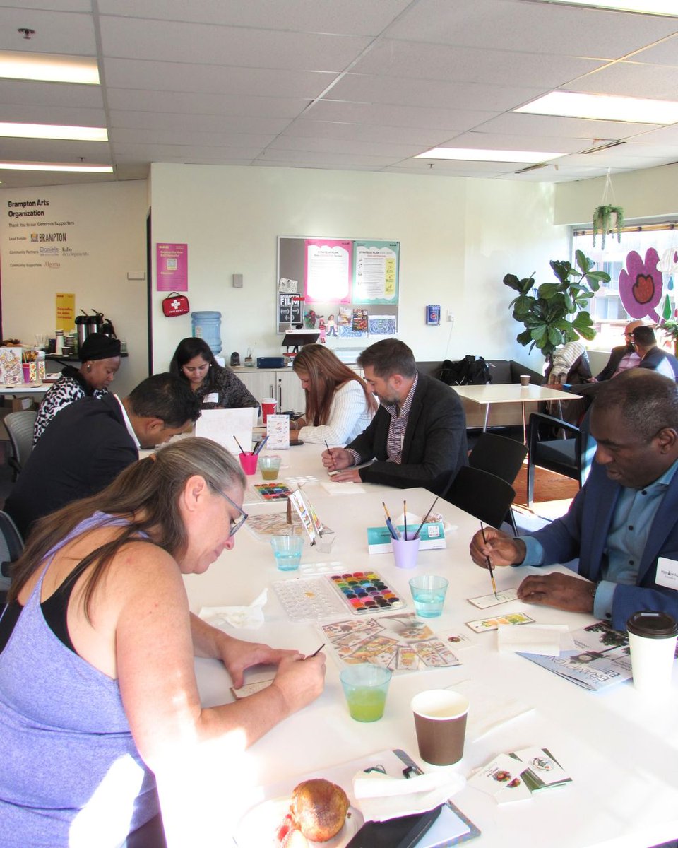 BramptonBOT's tweet photo. We had a great morning of creativity, conversation and connections at our Brampton Connect with the Brampton Arts Organization!

Join us Oct. 29 at Brampton City Hall for our next Brampton Connect, in partnership with @BECBrampton

🎟️ Secure your spot now: https://t.co/jxNqtpsDpl https://t.co/1mOH3CgJzN