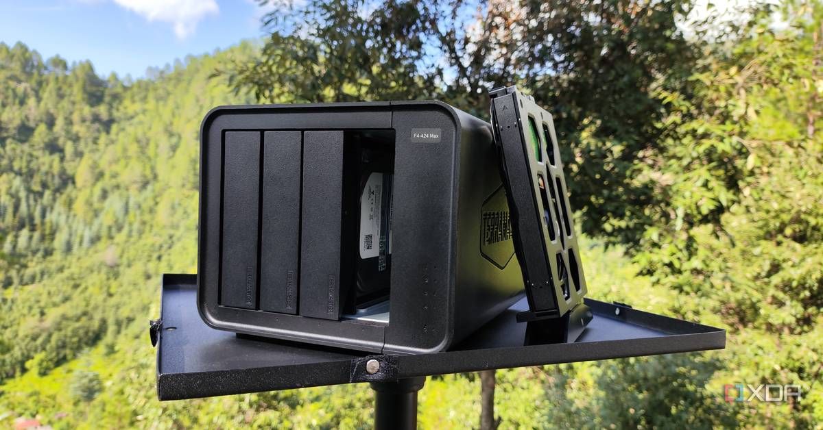 Gemma 4 runs fine on my laptop, but putting it on my NAS is what changed how I use it