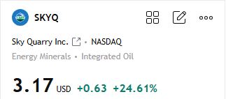 ScottWarren4852's tweet photo. $SKYQ +24%  Missed this move?  Don't chase yesterday's winner. Keep an eye out for tomorrow's setup.  Every day, I curate a list of stocks to watch, key catalysts, and market trends.  Want to join my WhatsApp group? Profile → WhatsApp → Send "3"  Let's find the next opportunity worth watching together.     
#NVIDIA #MU #SNDK #AMD #AI #Semiconductors #Memory