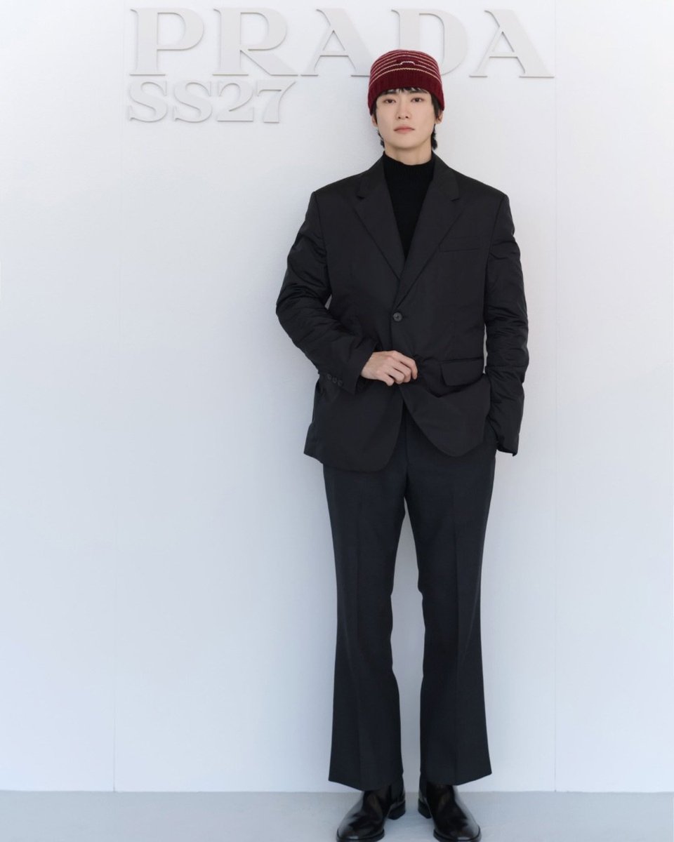 aquariusjjh's tweet photo. the.seoul.edit 인스타 #재현 #JAEHYUN

JAEHYUN DEFINES PRADA
#PradaSS27 #PradaSS27xJaehyun @Prada https://t.co/4W3eKUWsqG