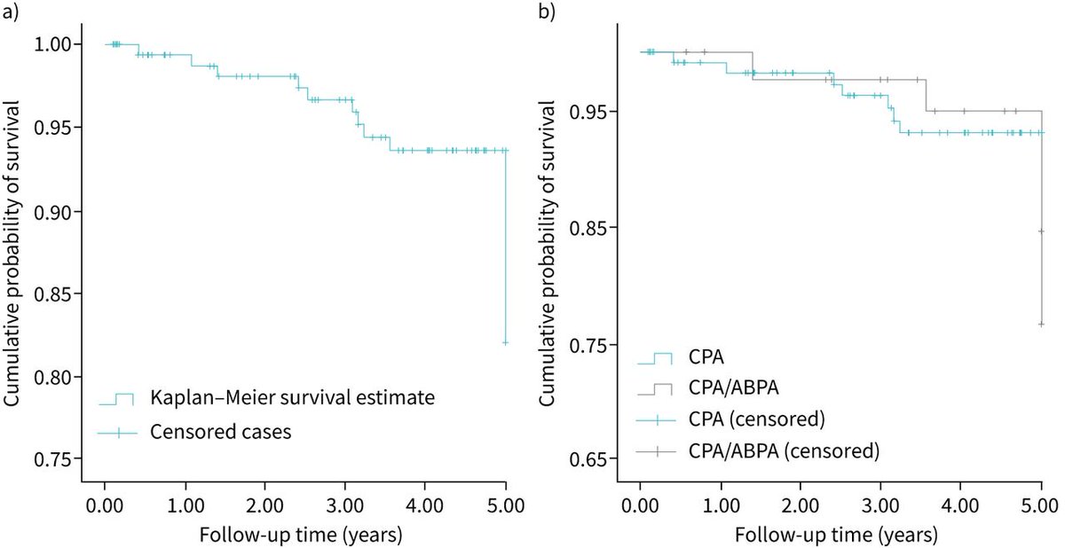 ERSpublications's tweet photo. ERJ Open Research: CPA/ABPA overlap represents a distinct clinical phenotype in individuals with CPA associated with underlying airway disease, antifungal resistance and Th2-driven inflammation, with rising biomarkers linked to disease progression https://t.co/DnmaxXywNn https://t.co/PdLl7Q4fYR