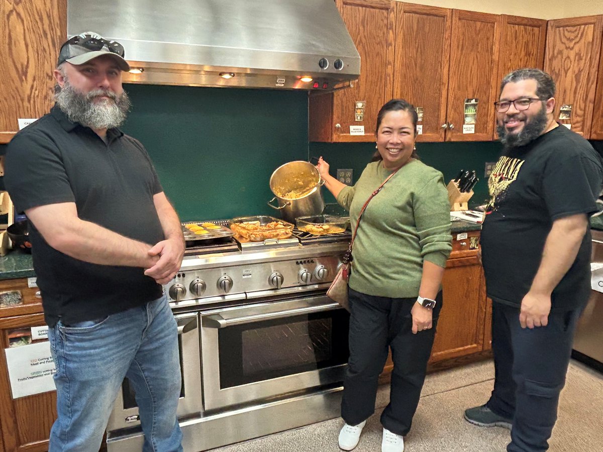 OppProj's tweet photo. 🍽️ Soul Food Wednesdays! ❤️
Opportunity Project members did an amazing job in our cooking group! We had so much fun working together to prepare a delicious meal.
Great food, teamwork and lots of fun! 
#BrainInjurySupport #CookingGroup #LifeSkills #SocialConnection https://t.co/nBBnCV7ePI