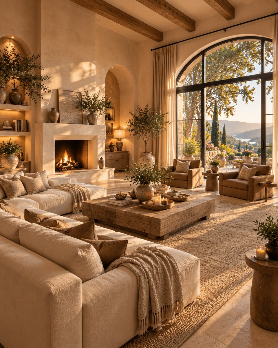 johnmartinap6ut's tweet photo. Golden light, timeless comfort, Mediterranean soul. https://t.co/eGbVDkplTS