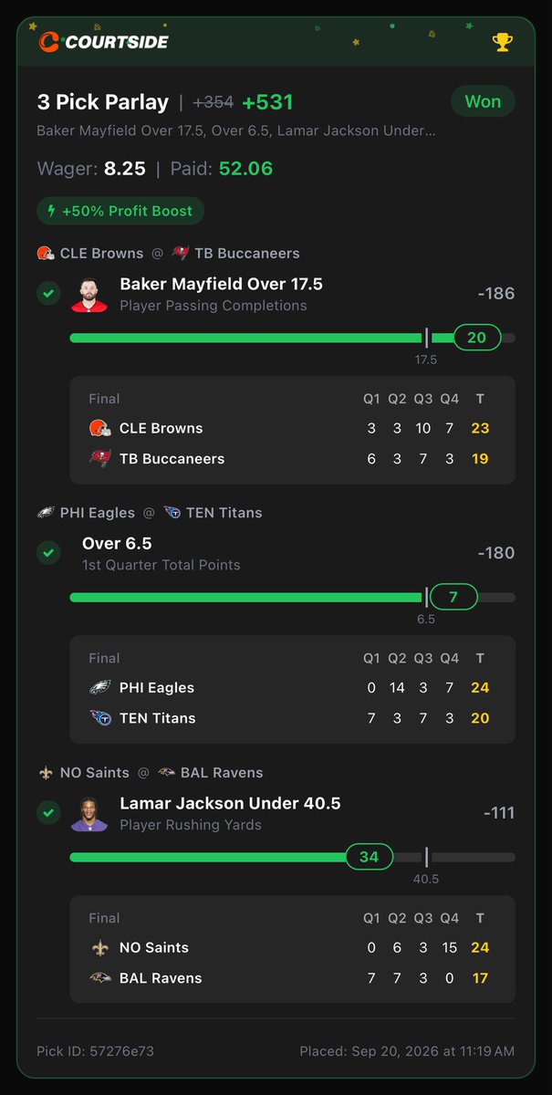 stormor20's tweet photo. LFG!!!! If you are not on Courtside…. You need to be. @UpsideTools helped me secure this value. Join me on Courtside! Get 100 in free play (50 in Free Picks, 50 in Free Spins) on your first purchase. Use my referral code PM408254 when you sign up. https://t.co/X6uz1Adgjv https://t.co/PbR9bGKxoX