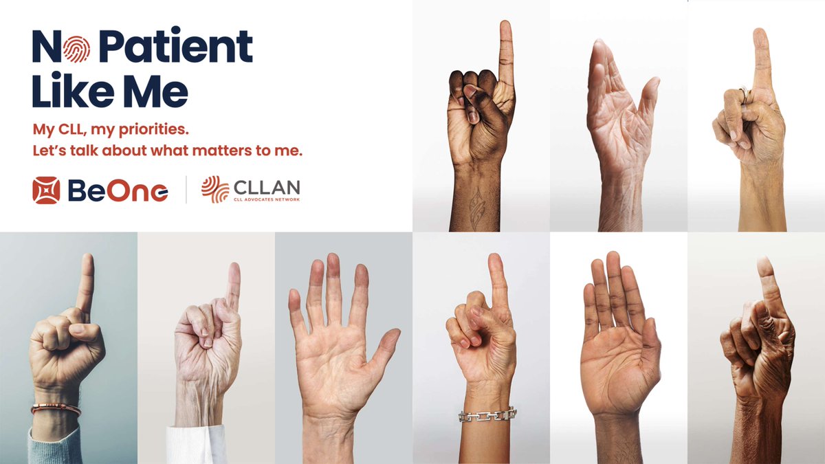 CLLAdvocates's tweet photo. What matters to you?๐งกExplore CLLAN's White Paper on patient priorities in treatment decisions, developed together with @BeOneMedicines, hematologists, CLL patients & caregivers๐ https://t.co/3tilX9j1YB
#NoPatientLikeMe #CLL #SharedDecisionMaking #PatientsFirst https://t.co/CHCSurvjOc