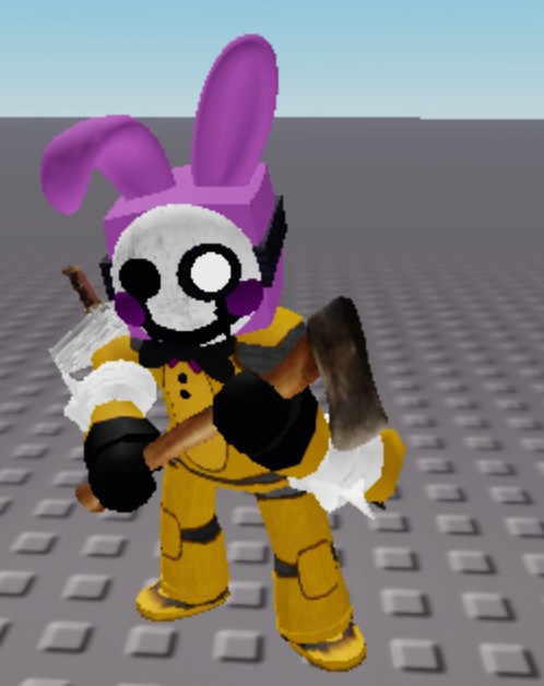 CakeBlox's tweet photo. @ponbyon This Is Peak My Guy ����
I also made one but I can't really use it as a cosplay so it's just there for me to pose it n stuff https://t.co/bxS6jR2Ol5