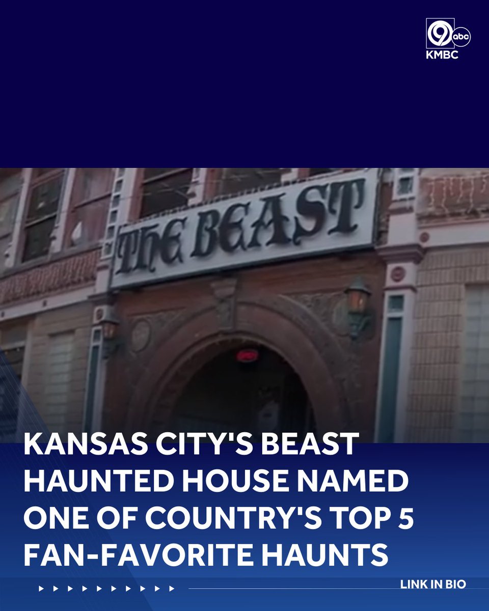 A Kansas City haunted attraction earned a spot as one of America's top 5 fan-favorite haunts, according to a new list shared by America Haunts.