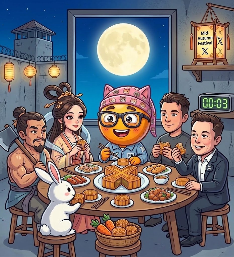 baozigex's tweet photo. 中秋节大家快乐．一定要健康，一定要幸福哦 https://t.co/lU11dQQ8J2