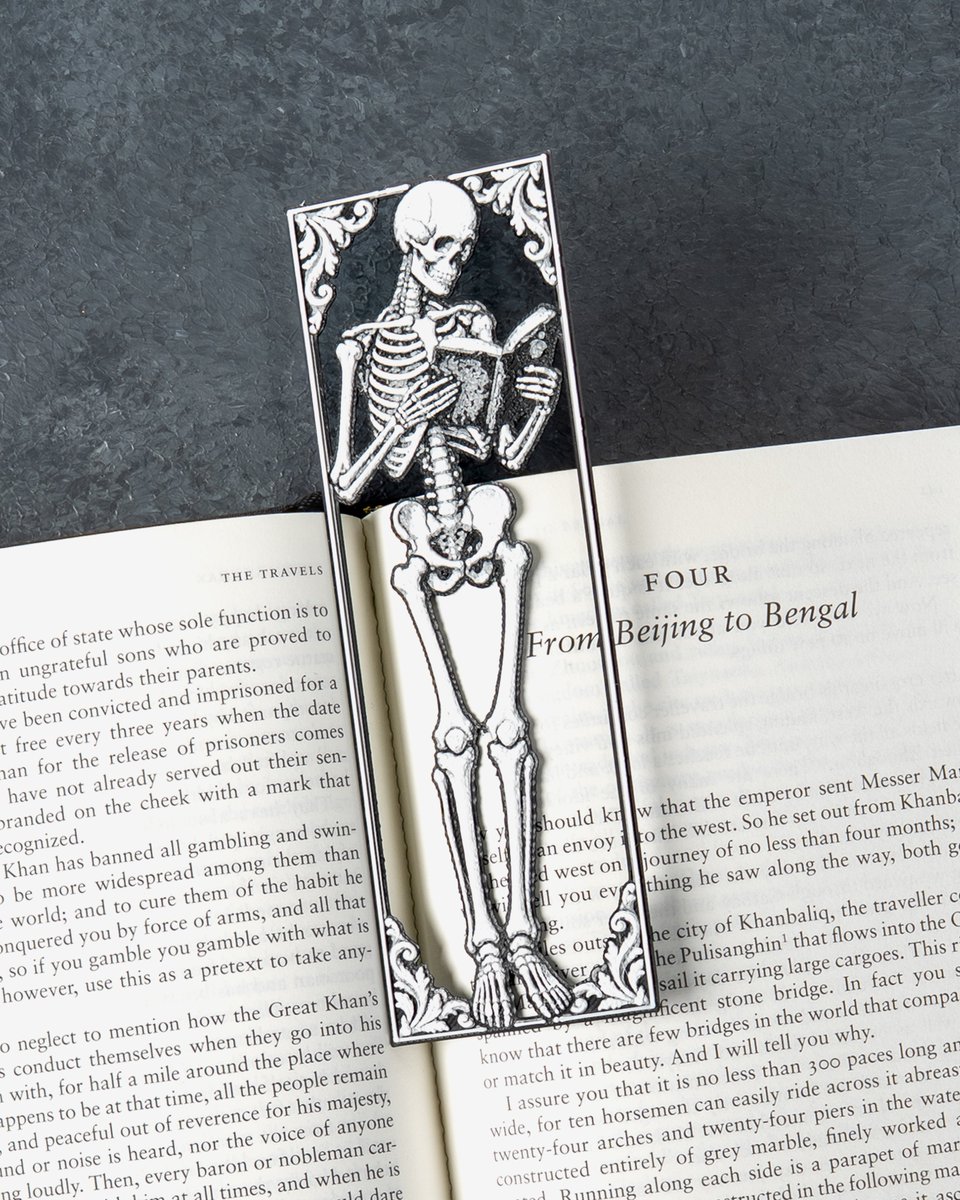 BamingoDesign's tweet photo. - Skeletons in ornamental frames, keeping your place between chapters.
- Free to download @printablescom
- #3DPrinting #Hueforge #Bookmarks #Skeleton #Halloween https://t.co/Y7xEt27LZ8