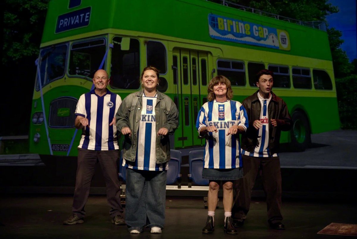 StandorFallplay's tweet photo. A few moments from the stage of Stand Or Fall the Play ⚽️🎭

From the highs and lows of football to the stories, characters and relationships that sit behind the game, this production brings Brighton’s football story to life in a way that’s funny, emotional and very relatable.

And with an audience packed with Brighton fans, football lovers and theatre-goers, there’s been a brilliant atmosphere at Theatre Royal Brighton.

📍 Theatre Royal Brighton
📅 Playing until Saturday 26 September

If you haven’t seen it yet, there are still chances to get your tickets and experience Stand Or Fall the Play for yourself.

🎟️ Don’t miss it.

📸 Photos: Csenge Fodor

#StandOrFall #Brighton #BHAFC #BrightonAndHoveAlbion #TheatreRoyalBrighton #BrightonFans #Football #FootballTheatre #BrightonTheatre