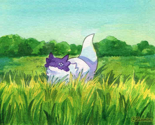 zuccnini's tweet photo. [oc] Grassy Field, 2025 https://t.co/YhowNzvZyN
