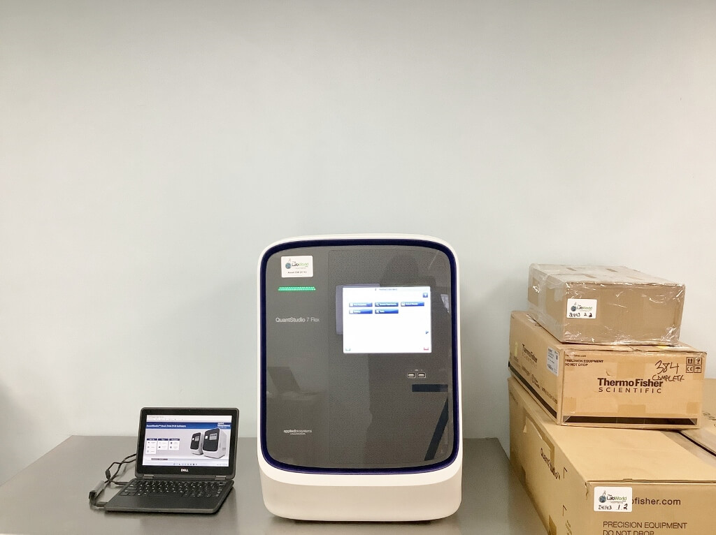 LabWorldGroup's tweet photo. QuantStudio 7 Flex Real-Time PCR System https://t.co/ZqA2sy14L1 https://t.co/wK1WWNPgqb