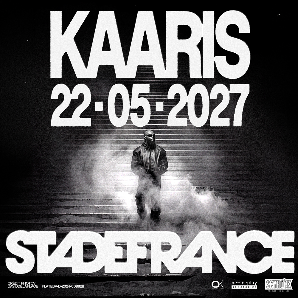 StadeFrance's tweet photo. 🚨 Le 22 mai 2027 : le rendez-vous est donné, @KaarisOfficiel1 au Stade de France.

C’est le grand final. Le premier et le dernier concert de rap hardcore.

Mise en vente : lundi 28 septembre à 10h00

🎟️ Toutes les infos ici : https://t.co/yGohf2w6CS

#Kaaris https://t.co/wpo3USWtyg