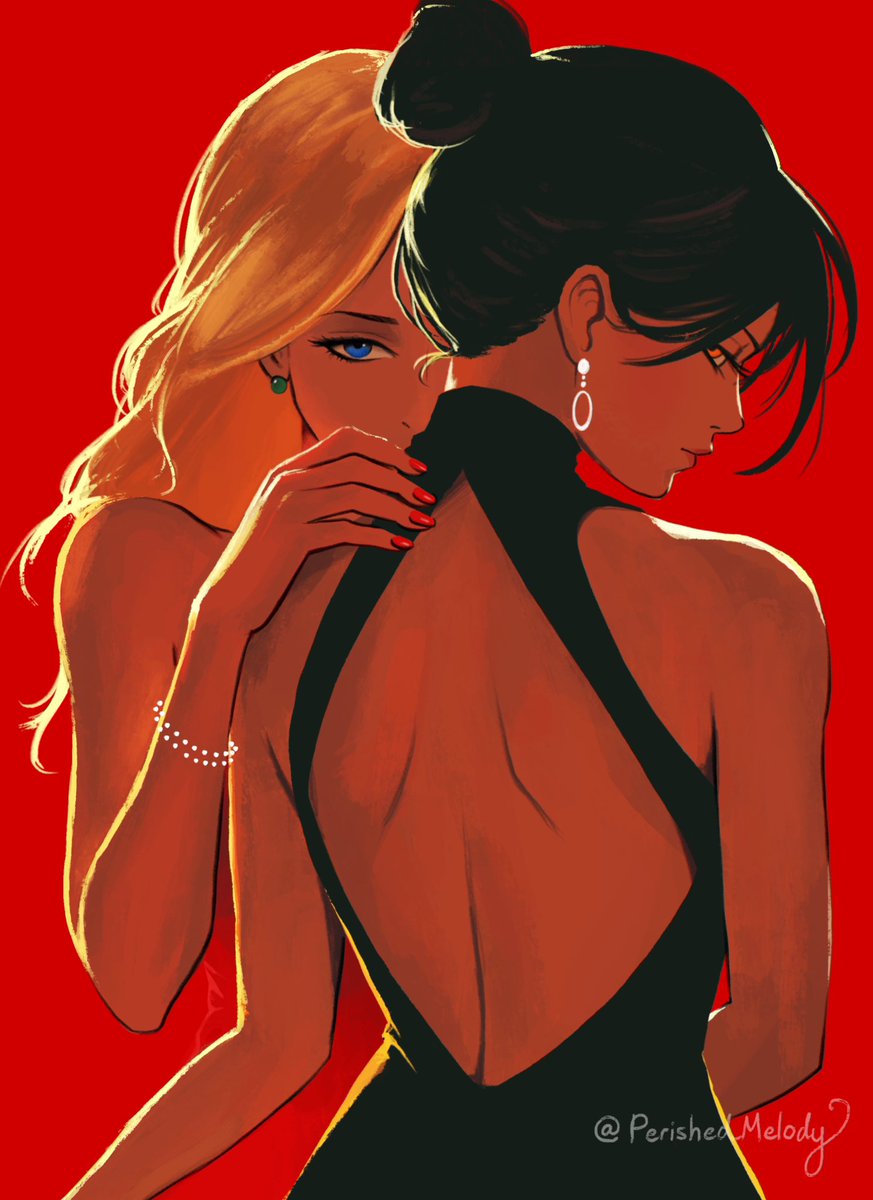 PerishedMelody's tweet photo. Red or black?
#oc #yuri https://t.co/9Xzxh3MTpX