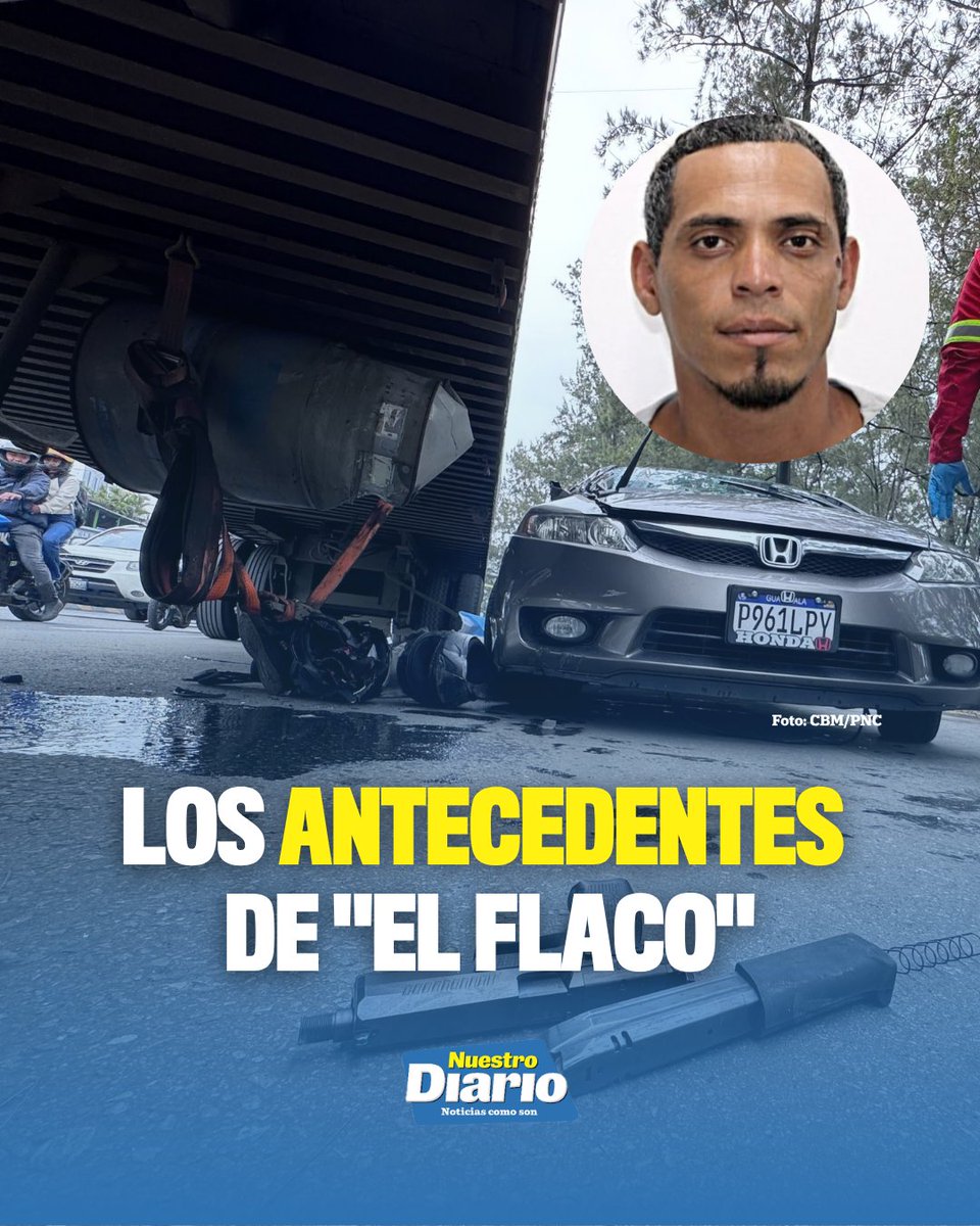 🚨 LOS ANTECEDENTES DE "EL FLACO" 🚨 Carlos Alberto Carrillo, de 34 años, alias “El Flaco”, quien perdió la vida el pasado miércoles tras un intento de asalt…