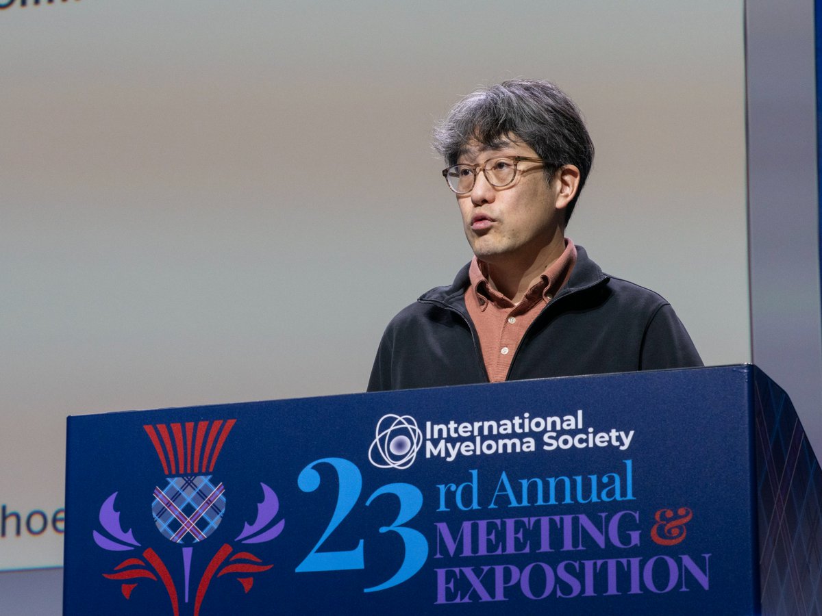 Myeloma Society (@Myeloma_Society) — #IMS26 — conference slide