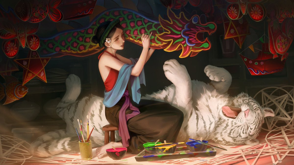 khoahugo158's tweet photo. Vietnamese Mid-Autumn festival 🌕

Lantern making is a traditional seasonal craft in Vietnam, especially around the Mid-Autumn Festival.

#Vietnam #traditional #lanterns #artwork https://t.co/ch06B0xs92