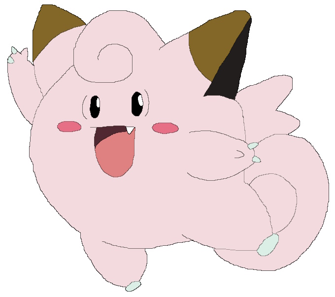 BadPokemonPics's tweet photo. #035 Clefairy #Pokémon #Pokemonartㅤ https://t.co/9U16X0lfpw