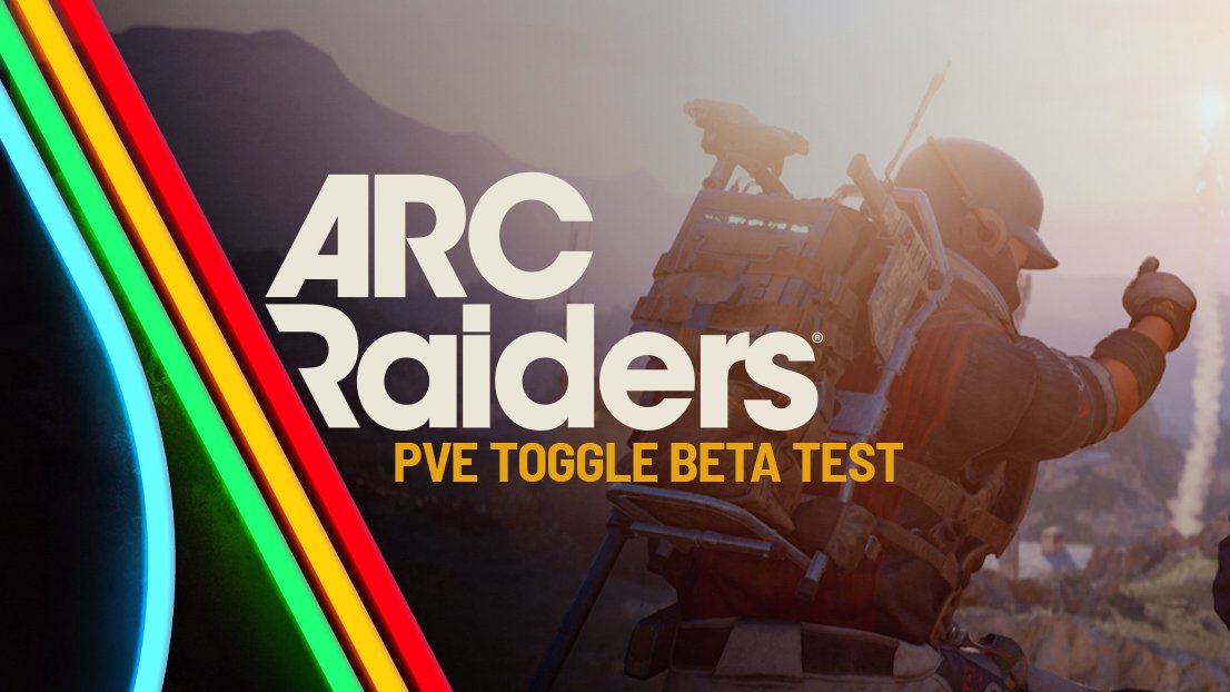 ArcRaiderAlerts's tweet photo. PvE mode is FINALLY coming to ARC Raiders!

🔸Embark will test a PvE matchmaking toggle from Oct 13–20.
🔸PvE matches will be strictly co-op with ZERO player-to-player damage.
🔸Overall loot value will be reduced to prevent exploitation.
🔸ARCs will still be able to damage you even after you've been knocked down (but only while you crawl).

N.B.: The beta test is not a promise that a PvE mode will be permanently added to the game in the future. Everything depends on the results that devs get from their testing.