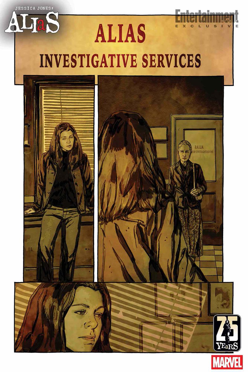 DiscussingFilm's tweet photo. Brian Michael Bendis and Michael Gaydos are reuniting on a new ‘JESSICA JONES: ALIAS’ 5-issue comic series.

Releasing on December 23. https://t.co/BliTk5MErn