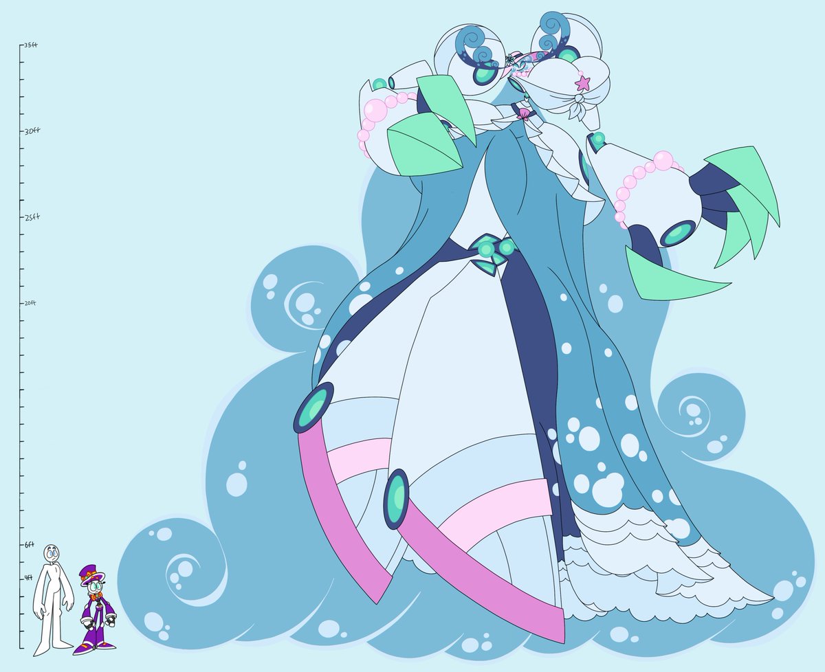GrowBot01's tweet photo. G0D Unit: PEARL

With her affinity for the sea, she helps research aquatic life. Especially helpful given she doesn't need to breath and cant get crush by ocean pressure!

Comm for @FloridaMan189 https://t.co/B1cCWBj25g
