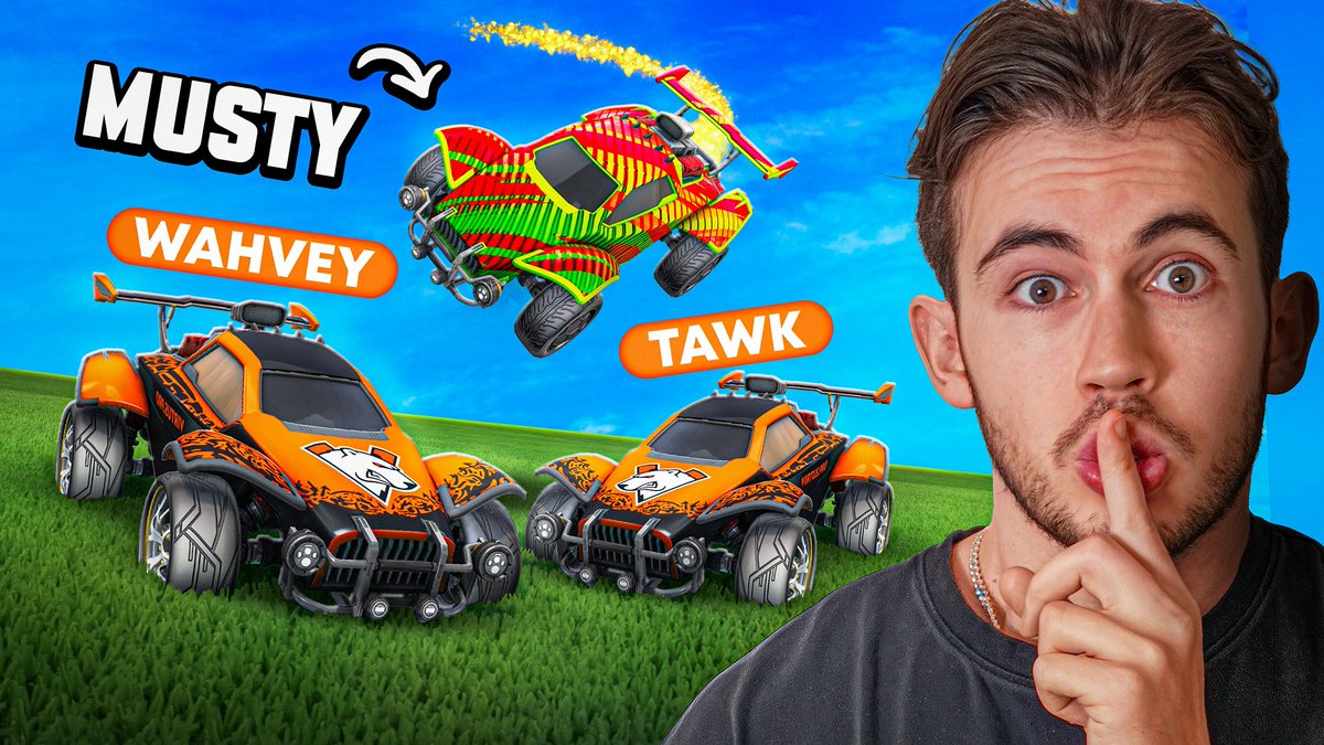 WahveyRL's tweet photo. NEW YOUTUBE VIDEO OUT. I Let Musty SECRETLY Join My Pro Team. (We snuck him undercover as 2Piece)

this video is one of my favorites ever produced. Super proud of how this turned out, give it a watch and help me by liking/commenting/subscribing. Link below ⬇️ https://t.co/ARhdhoTUsw