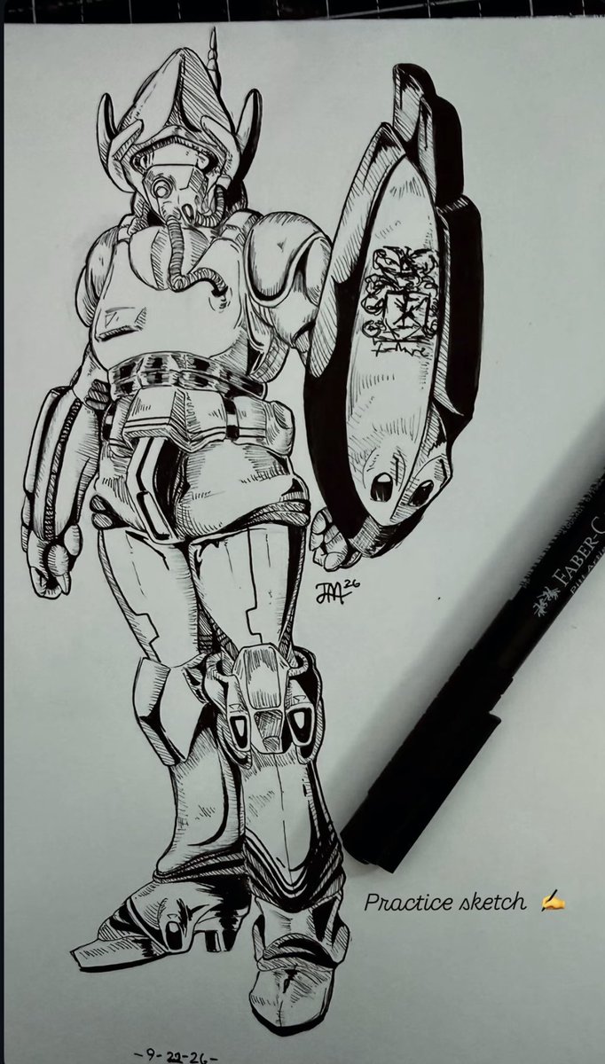 joymercyyy's tweet photo. #robotech #mecha #sketch https://t.co/mb6HcbvReT