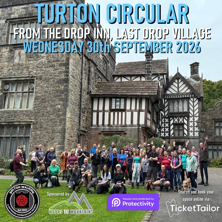 boltonwalking's tweet photo. 📢 𝐖𝐞𝐝𝐧𝐞𝐬𝐝𝐚𝐲 𝟑𝟎𝐭𝐡 𝐒𝐞𝐩𝐭𝐞𝐦𝐛𝐞𝐫 𝟐𝟎𝟐𝟔 - 𝐓𝐮𝐫𝐭𝐨𝐧 𝐂𝐢𝐫𝐜𝐮𝐥𝐚𝐫 𝐟𝐫𝐨𝐦 𝐭𝐡𝐞 𝐃𝐫𝐨𝐩 𝐈𝐧𝐧, 𝐋𝐚𝐬𝐭 𝐃𝐫𝐨𝐩 𝐕𝐢𝐥𝐥𝐚𝐠𝐞.🔔 Book from 18:00 on Sunday via https://t.co/bAZSvAH8bc #bromleycross #turton #lastdropvillage #turtontower #jumbles https://t.co/XVLaCH4utN