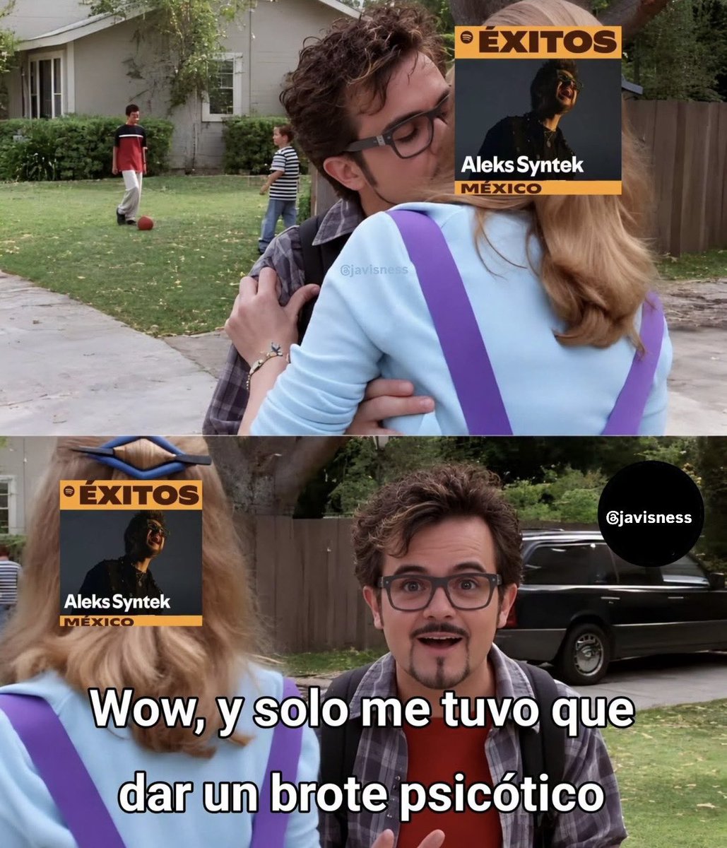 Javisness's tweet photo. Bompy bu bu baum paun🤓

Aleks Syntek registra aumento de reproducciones en plataformas de música https://t.co/PVlOgSUFBL