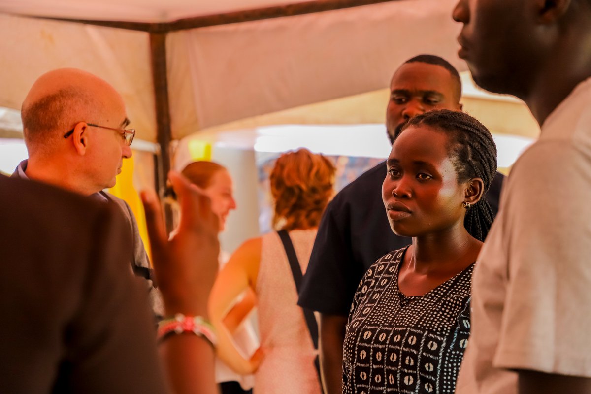 ceforduganda's tweet photo. Today, we again joined #TeamEurope @EUinUG Heads of Cooperation in Arua City for a #PACER #WorldCafe bringing together youth leaders to share their experiences and testimonies from the #PACER Programme in #WestNile.
The Heads of Cooperation were accompanied by the Minister for Youth & Children Affairs @MercyLakiskis , @AruaCityUg and @AruaDistrict Leadership representatives, @WENDA and PACER implementing partners, including @FarajaAfricaFdn, @SensitizeUganda, @wecisnet and @CEFTRAWESTNILE #AdvanceAfrica
#PACER #YouthVoices #WestNile #EUinUganda #TeamEurope #YouthParticipation