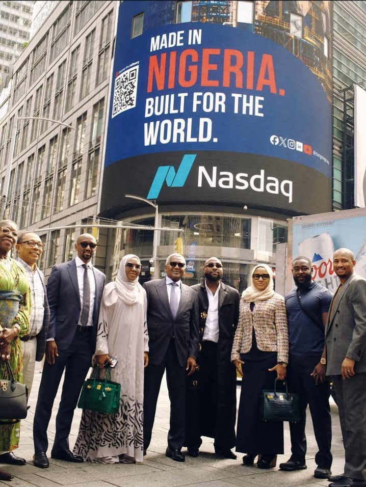 _EsteemTV's tweet photo. When two generations of Nigerian ambition meet, the conversation is worth listening to. 🇳🇬
Watch as Davido gets the inside story on The IPO for the People — and how Nigerians can be part of the journey.
And yes... you’re already on WhatsApp. Now you can subscribe there too.
Simply send INVEST to +234 812 731 9521 and follow the steps on NGX Invest.
THE IPO FOR THE PEOPLE @aliko_dangotecon @dangote.ipo
Learn more at https://t.co/NqhzbXye5Q
#DangoteIPO #TheIPOForThePeople #Davido #AlikoDangote