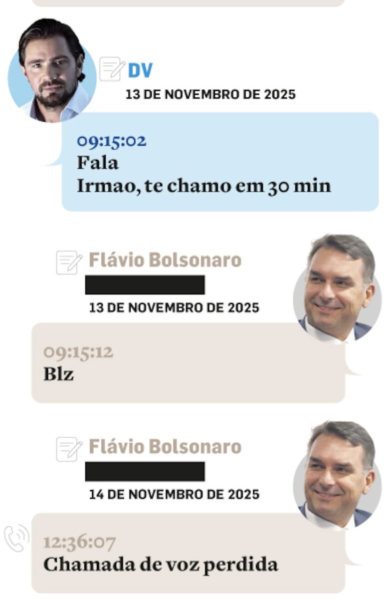 lazarorosa25's tweet photo. 🚨 Mais uma BOMBA! Flávio Bolsonaro tentou ligar desesperadamente para Vorcaro nos quatro dias anteriores à prisão dele: 'Mermão, pode atender?'

FLÁVIO CANDIDATO DO CRIME
AEROFLAVIO
AQUI TODO MUNDO É SILVA https://t.co/kYCaVSnBTU
