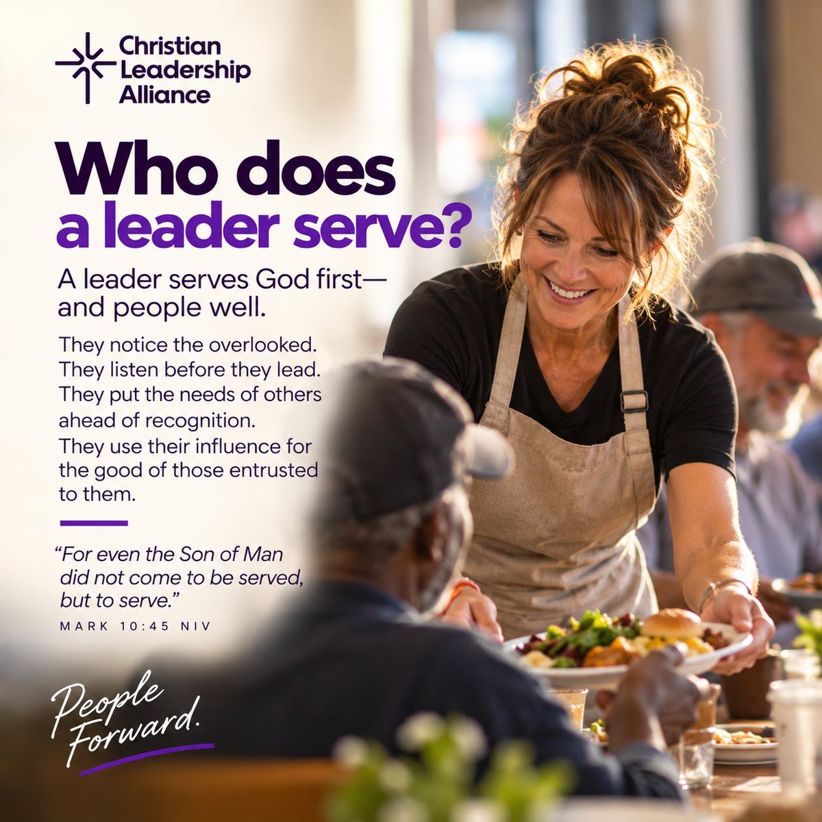 CLALeader's tweet photo. Leadership isn’t about who serves you.
It’s about who you’re willing to serve. https://t.co/ThucJ8sq7U