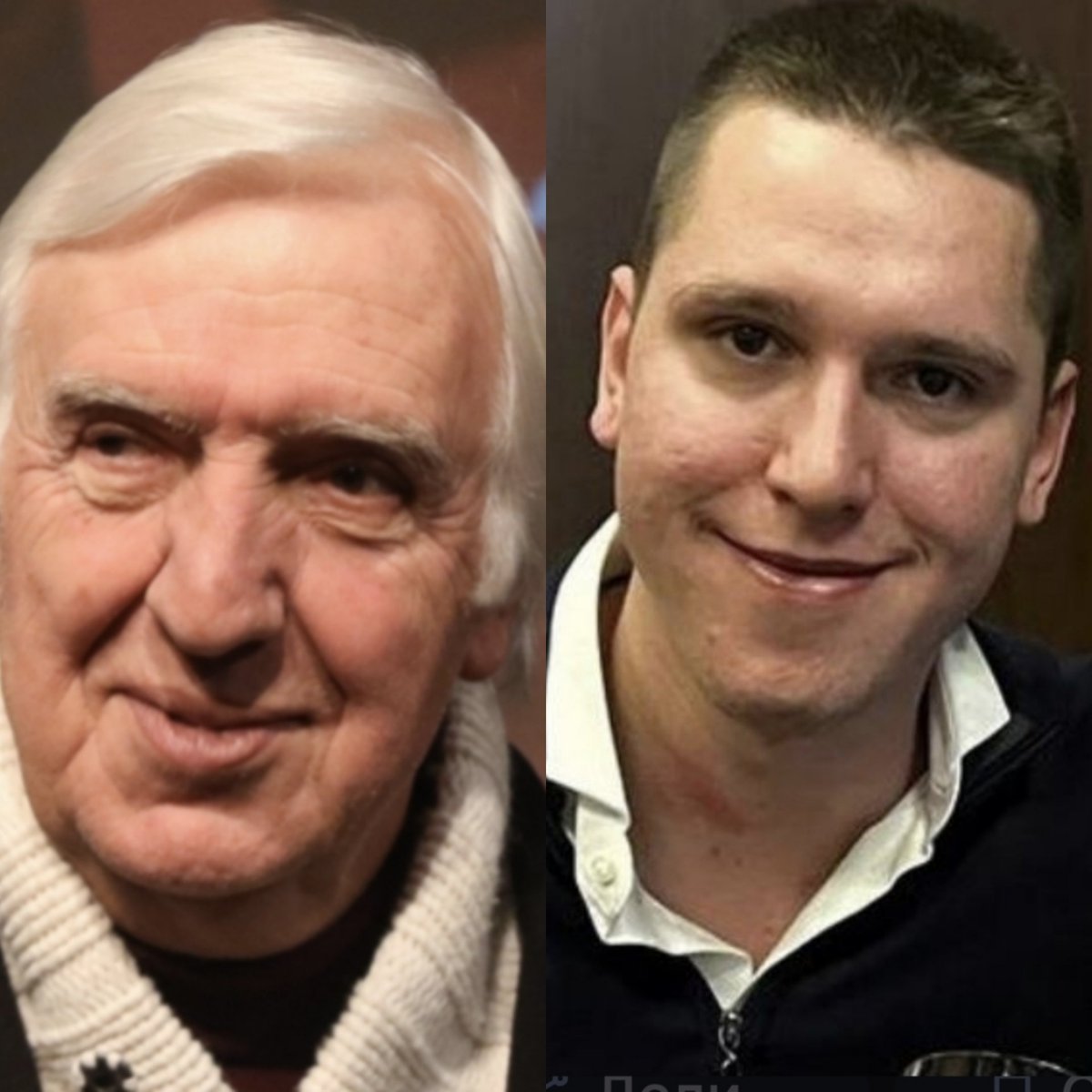 MilosUra's tweet photo. @DusanIKovacevic Od dvojice ponuđenih ko je po vama , ja vragolan i moj deda https://t.co/aNmxAnXuoS