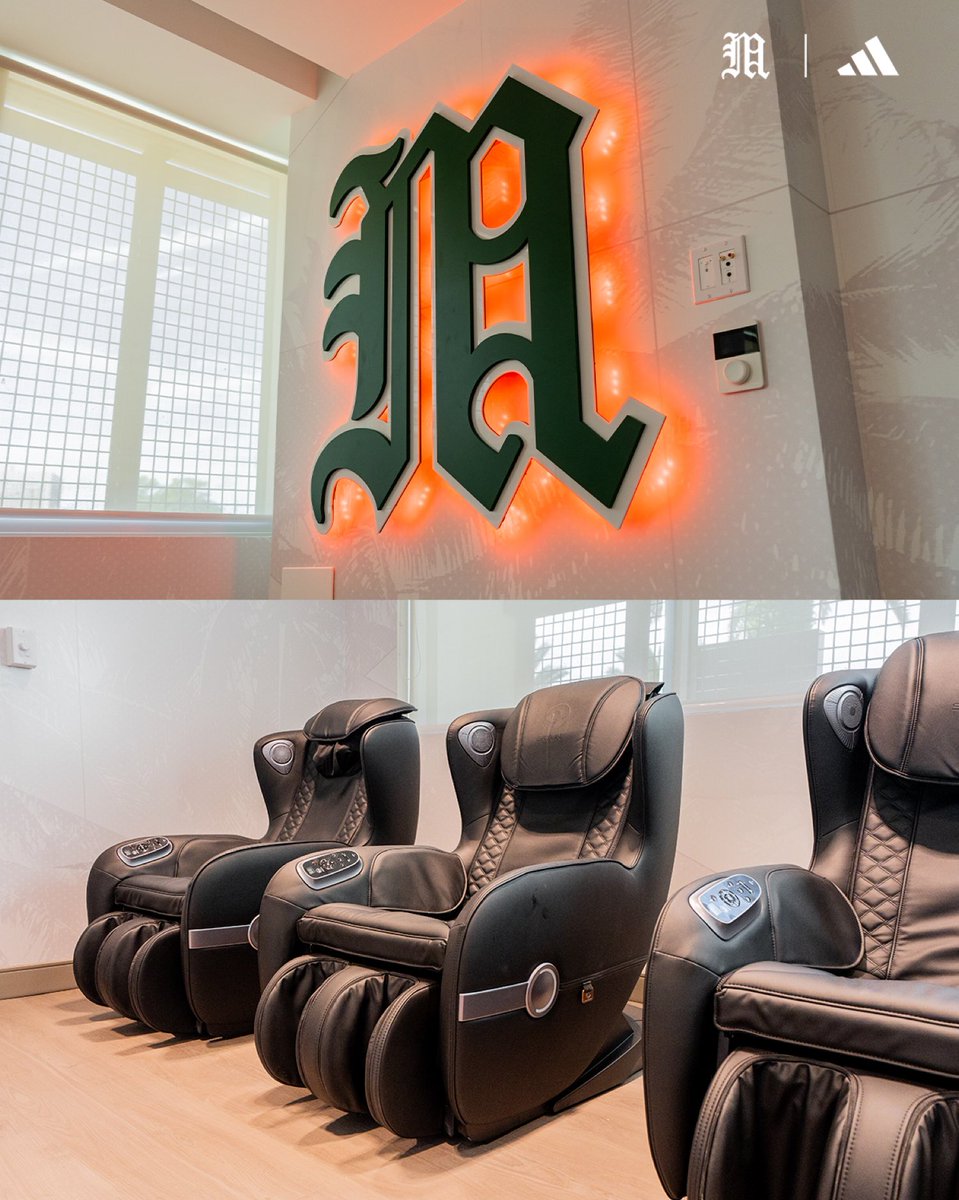 CanesBaseball's tweet photo. A new spot to the rest and recover at The Light! 🙌

Check out our upgraded nutrition center! https://t.co/MJlsw89cEm