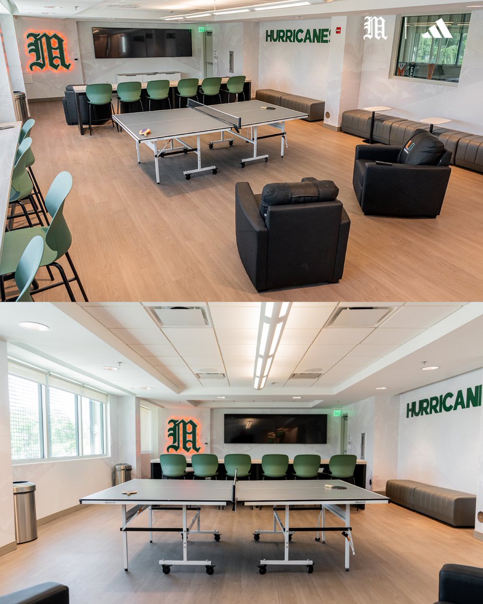 CanesBaseball's tweet photo. A new spot to the rest and recover at The Light! 🙌

Check out our upgraded nutrition center! https://t.co/MJlsw89cEm