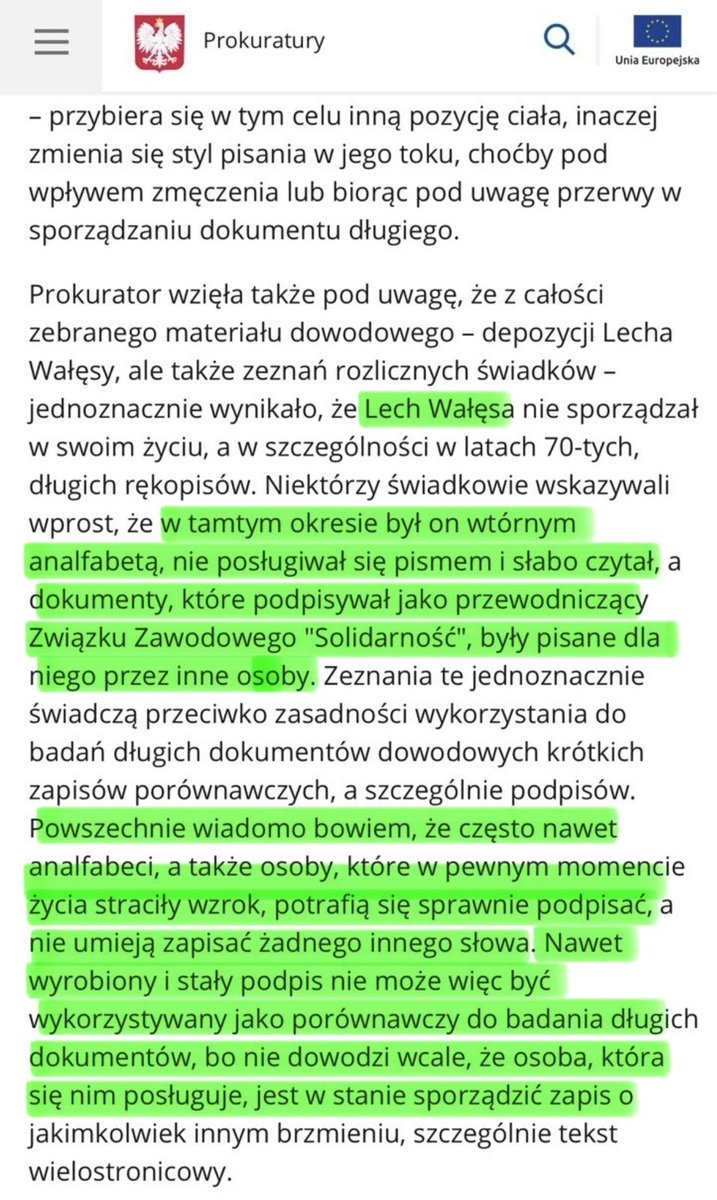 PRAWNICYdlaPOL's tweet photo. Szanowni Państwo❗️

Wedle informacji @PK_GOV_PL nasz słynny noblista pseudonim literacki "Bolek" był kompletnym analfabetą ⤵️

Jak on ze szwedzkiego zrekonstruował, że dali mu Nobla, skoro niepiśmienny❓️

To pytanie będzie na ustach kolejnych 1️⃣0️⃣0️⃣ pokoleń 🤣 https://t.co/VaJaSLoG6U