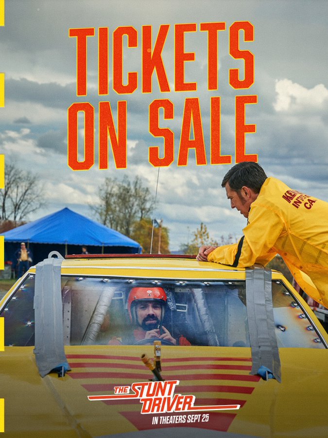 malcotheatres's tweet photo. “A shining star in the driver’s seat” -RogerEbert.com  Make the jump! The Stunt Driver has drifted into select Malco Theatres locations. 

Get tickets! https://t.co/EEuM3jCfYI https://t.co/7NteHAonrQ