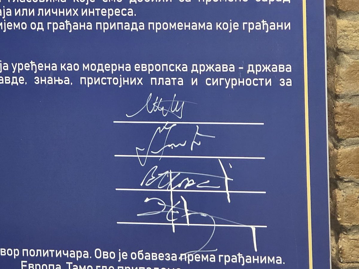 SspNbg's tweet photo. Danas je u Novom Sadu potpisana Deklaracija o Evropskoj Srbiji. 🇷🇸🇪🇺

GARANCIJA ZA EVROPSKU SRBIJU.

Samo zajedno možemo da napravimo promenu. Udruženi oko Srbije slobode, dostojanstva i evropske budućnosti ✊ https://t.co/fOMihGBAPu