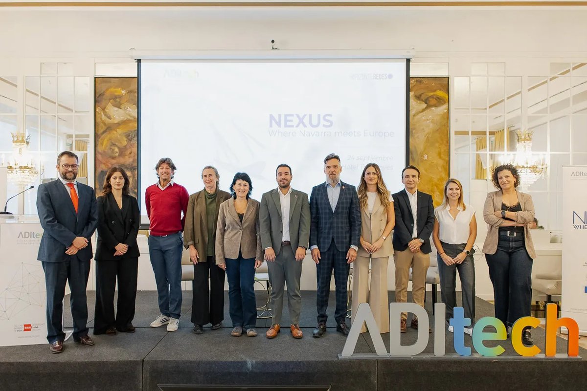 NavarraCapital's tweet photo. 💡 #INNAVACIÓN | Navarra se prepara para el nuevo tablero europeo de la innovación, con un mayor peso de la defensa.

#NavCapital - @ADItech - @gob_na

💻 Lee la crónica completa aquí: https://t.co/FK8RRVM7XC https://t.co/FpaRkwhmGz