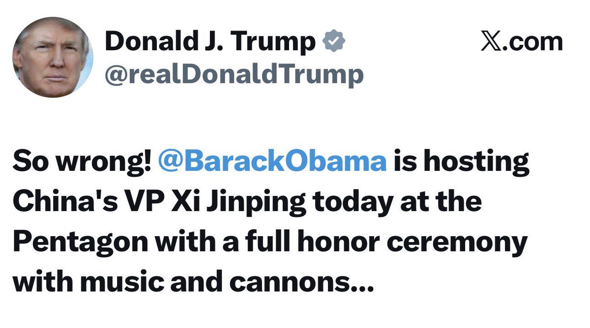 paul_ira's tweet photo. @JoJoFromJerz Obama did and this was Trump’s response… https://t.co/JWDJVr1P7K