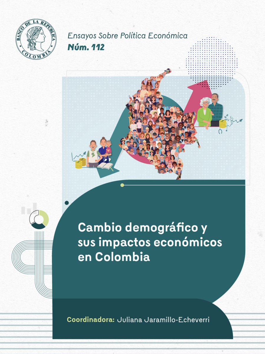economia_red's tweet photo. Nueva edición de #ESPE: Cambio demográfico y sus impactos económicos en Colombia 📈🤓🇨🇴

¿Cómo afectarán el envejecimiento de la población y la caída de la fecundidad al futuro de Colombia y de sus regiones?  Consúltalo aquí 👉 https://t.co/c8ddzn1u0v https://t.co/ALBWeIHY2p