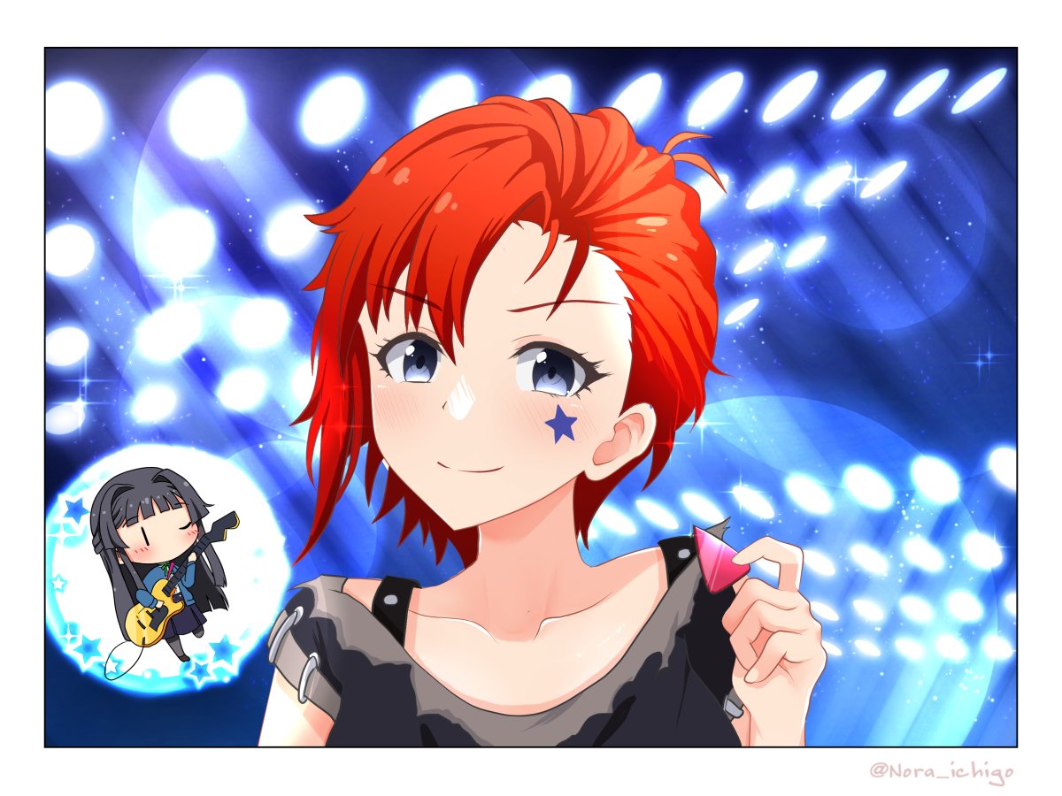 Nora_ichigo's tweet photo. 本日の落書き
ジュリアのロックなスマイル
ずっとずっと夢見ていたキラキラのステージへ！

ジュリアお誕生日おめでとう！！！

#ジュリア生誕祭2026 #ジュリア誕生祭2026 https://t.co/rkoXB5S1LK