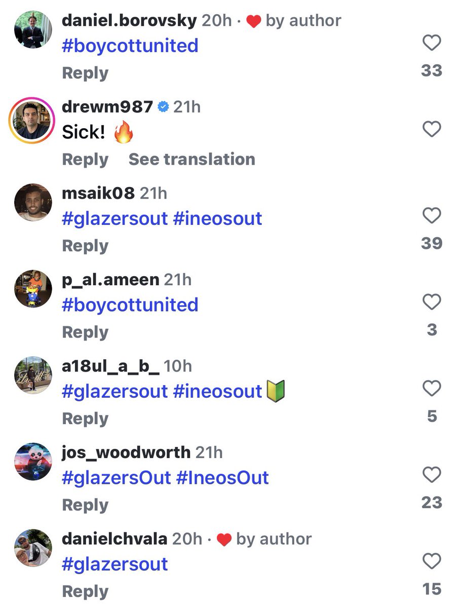 ue_shm's tweet photo. ادمن راعي القميص @Snapdragon باع القضية 

عينكم على اللايكات
#BoycottUnited #GlazersOut https://t.co/Xiv7HHfLp6