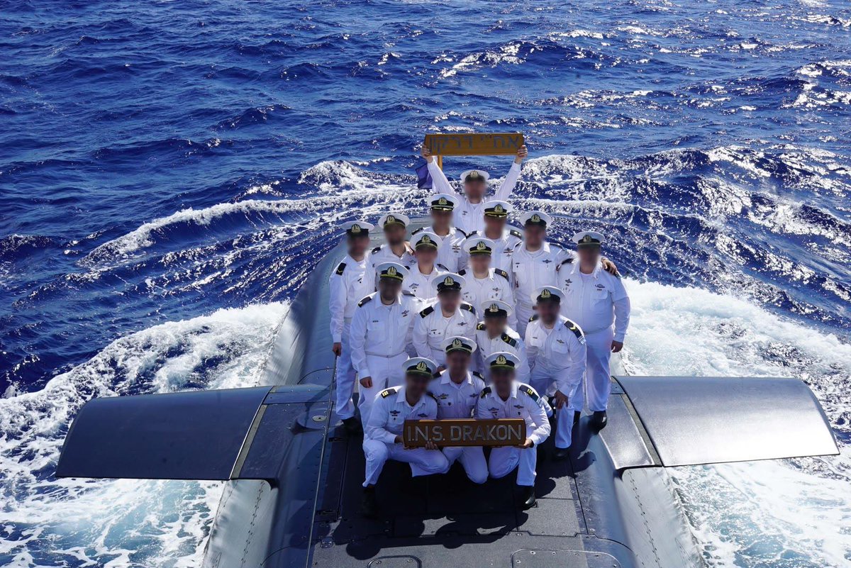 Defense Minister Israel Katz says the arrival of the Israeli Navy's sixth submarine, INS "Drakon," this evening, is a message to Iran.